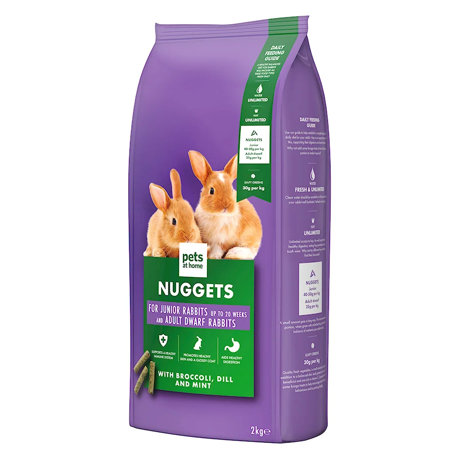 Classic Pets at Home Nutri Pressed Junior Dwarf Rabbit Nuggets 2kg Elite