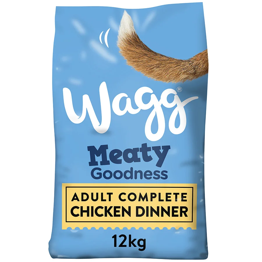 Sophisticated Wagg Meaty Goodness Complete Dry Adult Dog Food Chicken 12kg Certified
