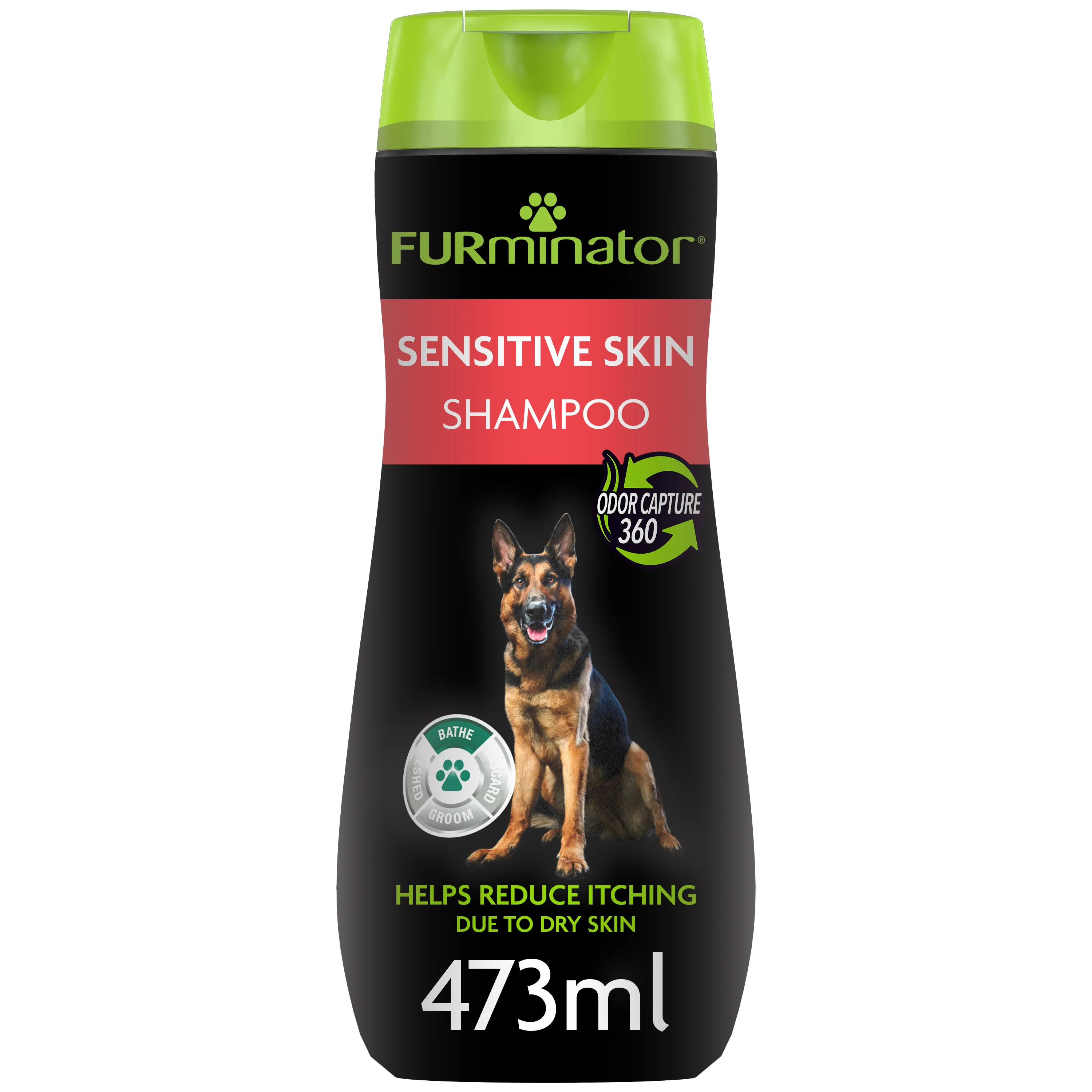 Functional FURminator Sensitive Skin Dog Shampoo 473ml Luxury