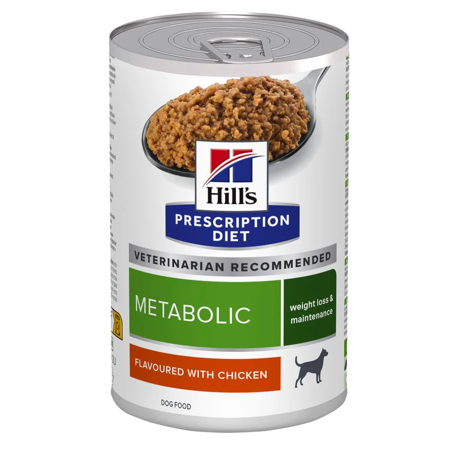 Clean Hill x27 s Prescription Diet Metabolic Weight Management Wet Dog Food Chicken 12x370g User-Friendly