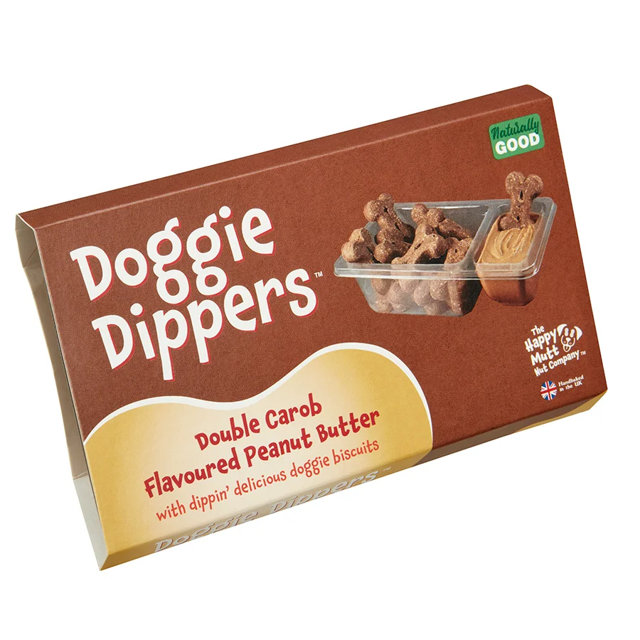 Minimalist Doggie Dippers with Peanut Butter Dip Dog Treats 100g Premium
