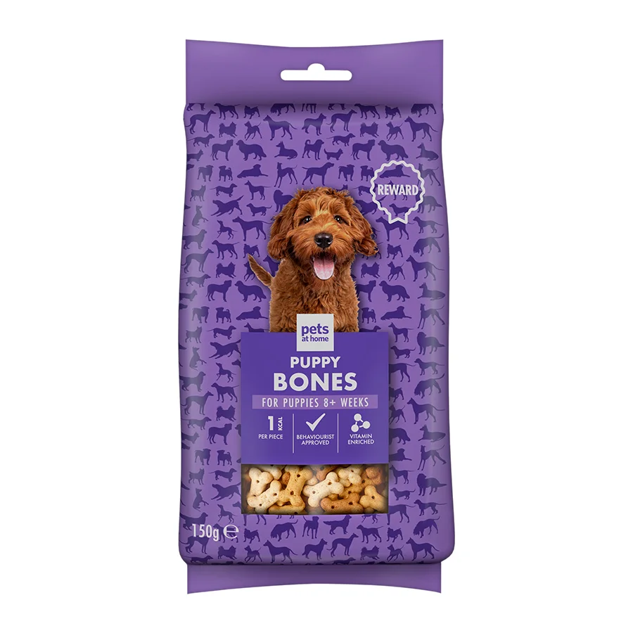 World-Class Pets at Home Puppy Bones Treats 150g High-End