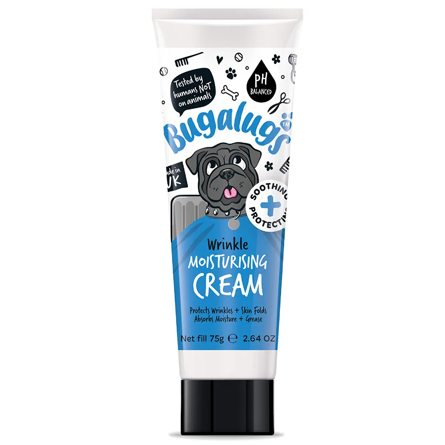 Detailed Bugalugs Fragrance Wrinkle Cream For Dogs Cats 75g Solid