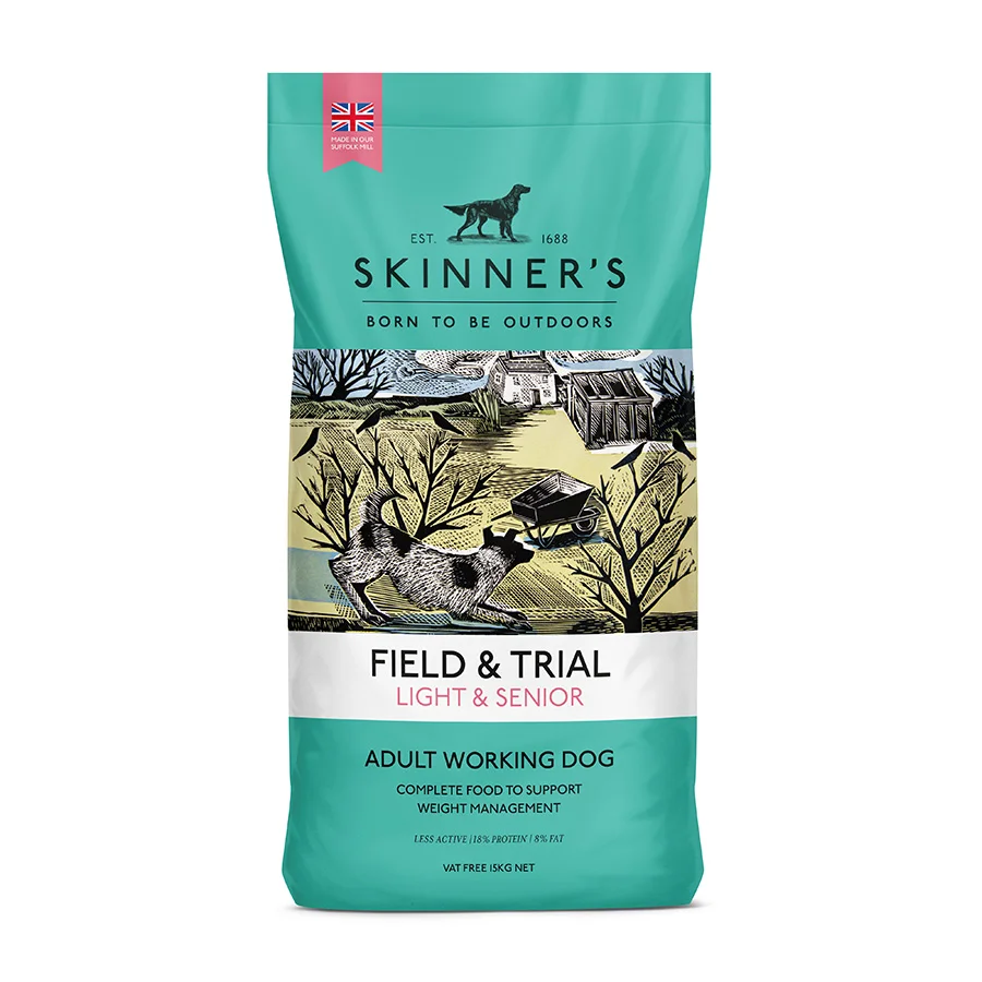 Excellent Skinner x27 s Field Trial Light Senior Dry Working Dog Food 15kg Versatile