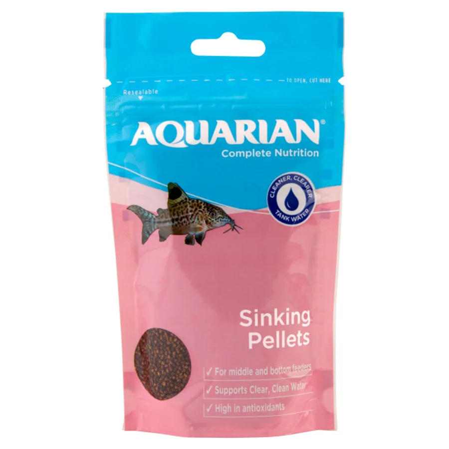 Flexible Aquarian Complete Nutrition Sinking Pellets 284g World-Class