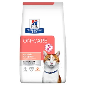 Comfortable Hill x27 s Prescription Diet ON-CARE Dry Adult Cat Food Chicken 1.5kg Powerful