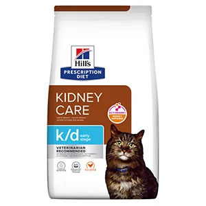 Solid Hill x27 s Prescription Diet k d Early Stage Kidney Care Dry Adult Cat Food 1.5kg Flexible