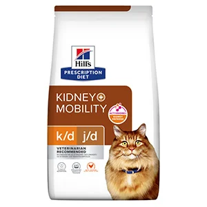 Smooth Hill x27 s Prescription Diet k d Mobility Dry Adult Cat Food with Chicken 1.5kg Classic