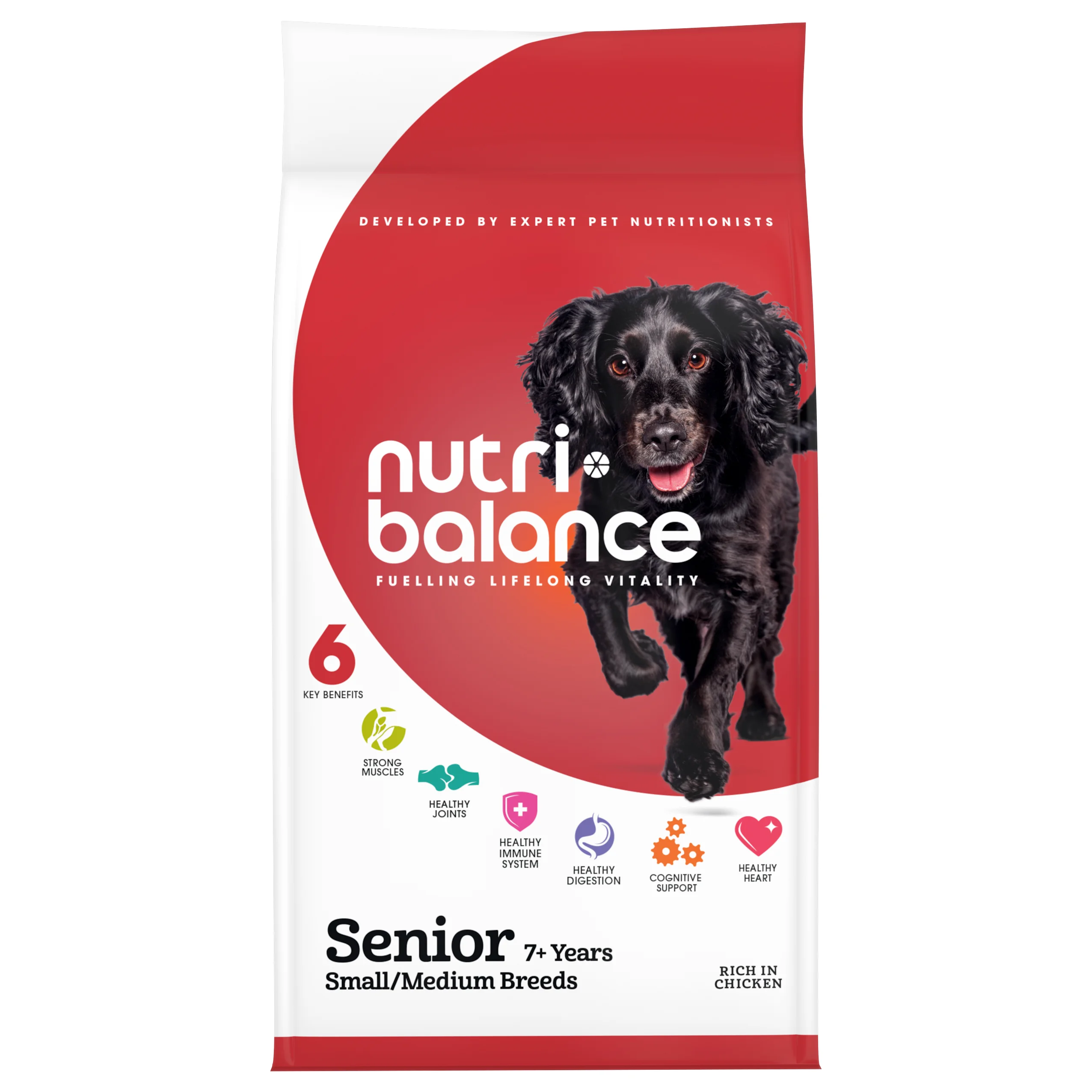 Selected nutribalance Small Medium Breed Senior Dry Dog Food Chicken Reusable