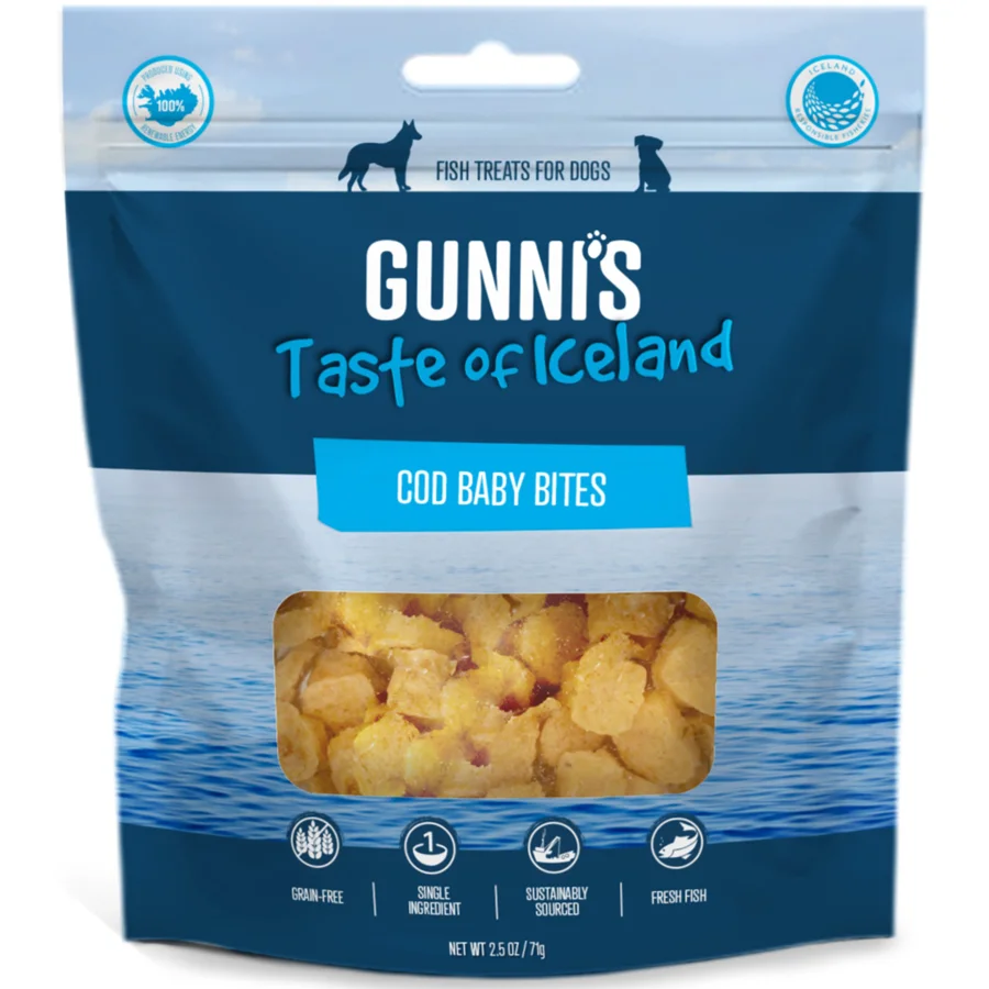Proven Gunni x27 s Cod Baby Bites Dog Treats 85g Natural
